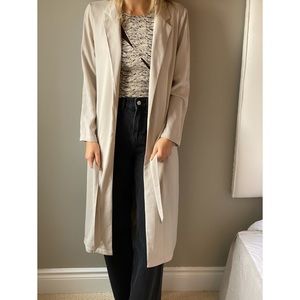 Long waistcoat with tie